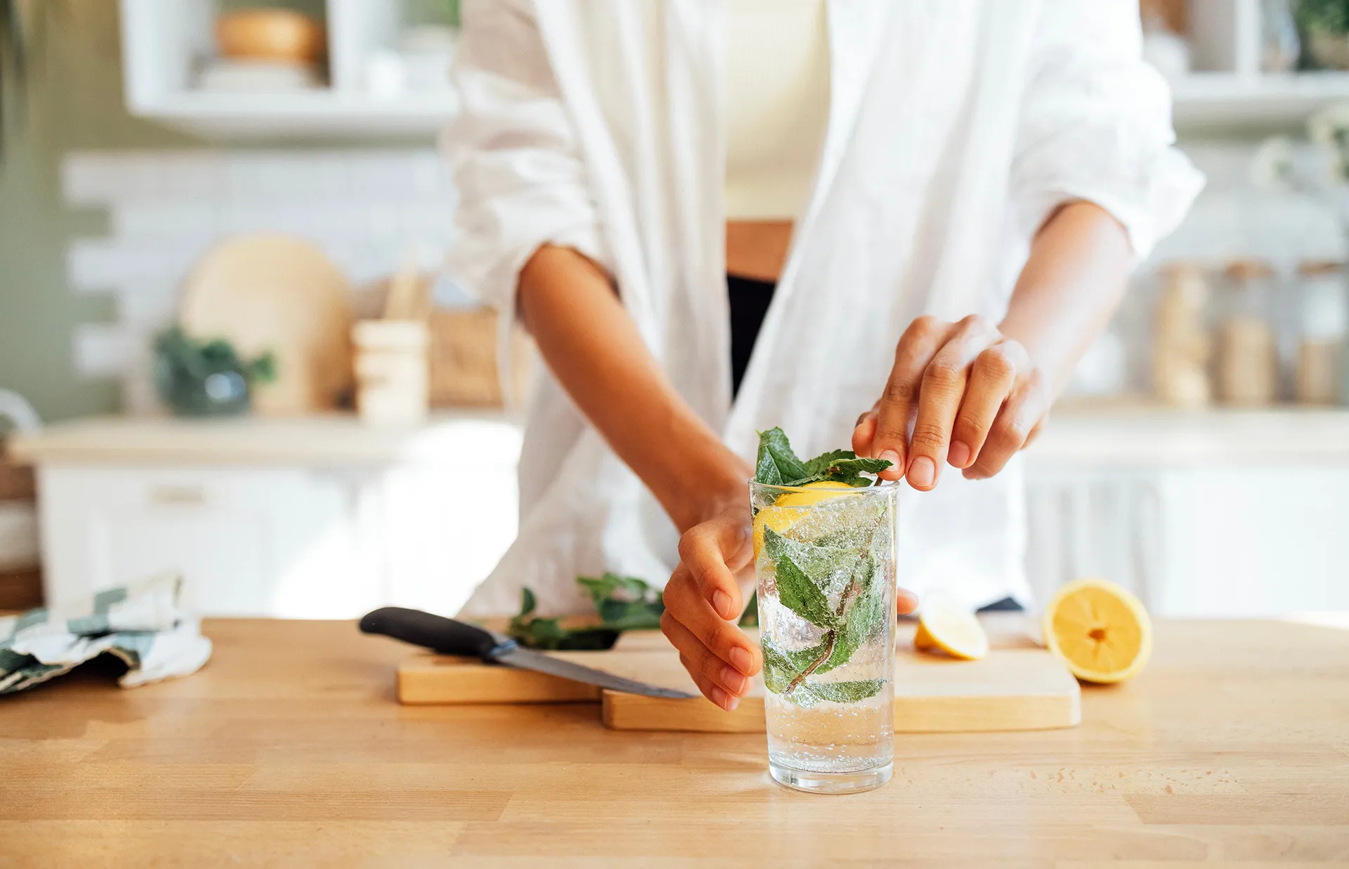 Add lemon or lime to your water
