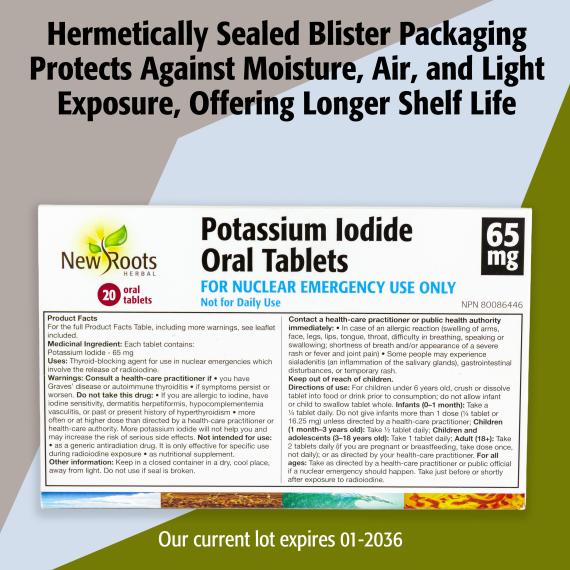 Potassium Iodide 65 mg