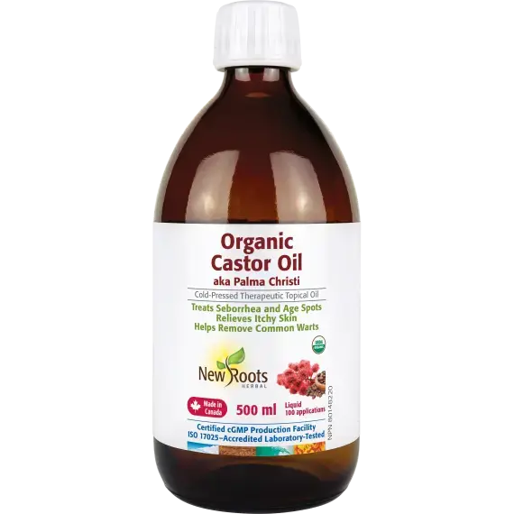 100% Pure Organic Castor Seed Oil